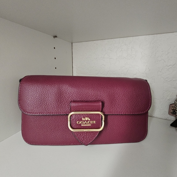 Coach Signature Beige Shoulder Bag - Picture 9 of 10